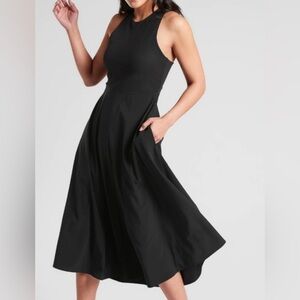 Athleta Winona Support Midi Dress LP NWT